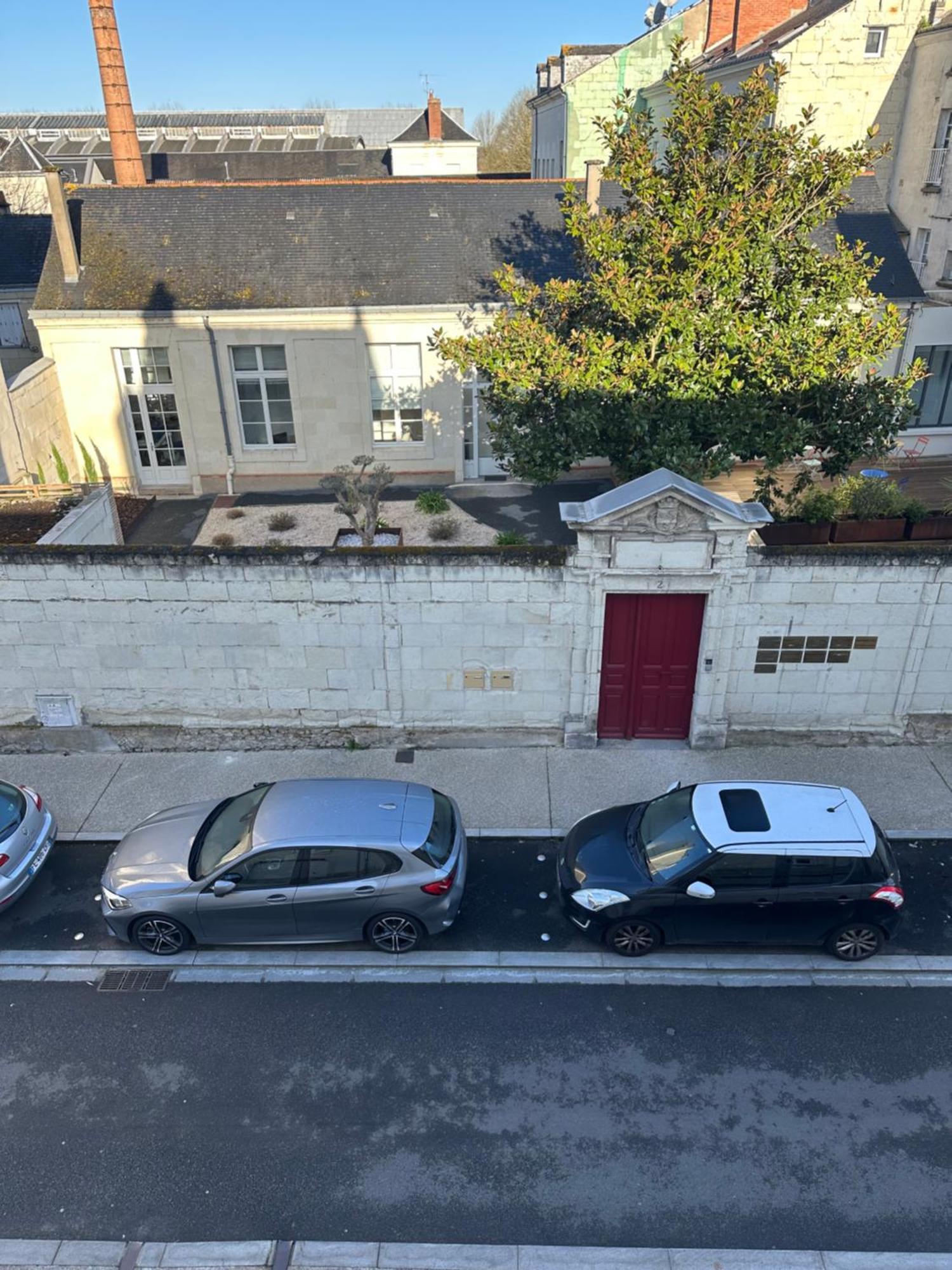 Cosy Flat 2 Eme Etage Vue Chateau Loire A Velo 쏘뮤흐 외부 사진